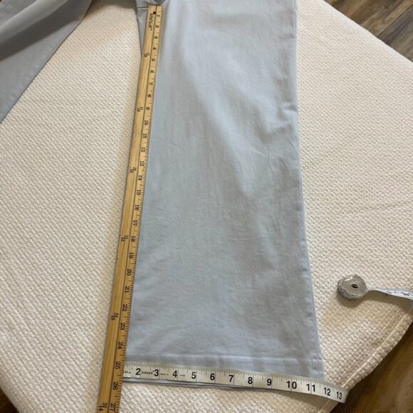 Theory Nadeema Light Blue Wide Leg Pants, Size 8. - Picture 11 of 11